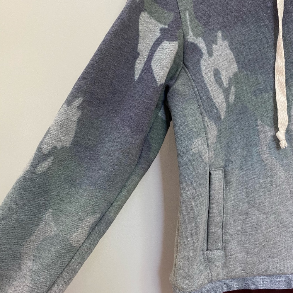 Dance & Marvel Full Zip Hoodie Jacket Camo Ombré Size Small - Picture 3 of 6
